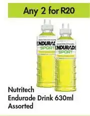 Game Nutritech Endurade Drink Assorted-For Any 2 x 630ml offer