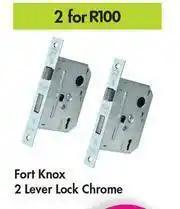 Game Fort Knox 2 Lever Lock Chrome-For 2 offer