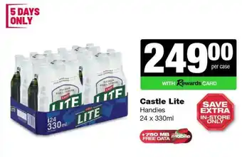 Spar Tops Castle Lite offer