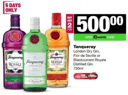 Spar Tops TANQUERAY offer