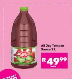 Game All Joy Tomato Sauce 2 L offer