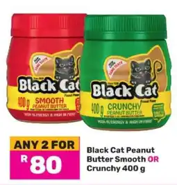 Game Black Cat Peanut Butter Smooth OR Crunchy 400 g offer