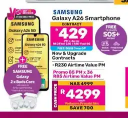 Game Samsung Galaxy A26 Smartphone offer
