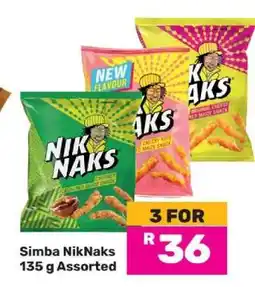 Game Simba NikNaks 135 g Assorted offer