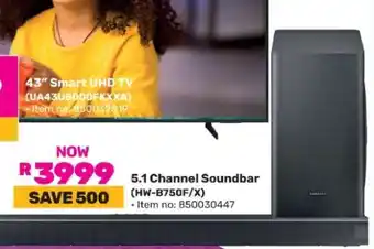 Game 5.1 Channel Soundbar offer