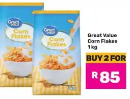 Game Great Value Corn Flakes 1 kg offer