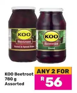 Game KOO Beetroot offer