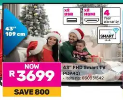 Game 43β FHD Smart TV offer