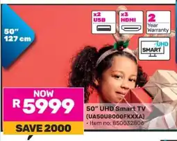 Game 50 UHD Smart TV (UA50U8000FKXXA) offer