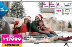 Game 85 QLED Smart Google TV offer