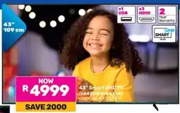 Game 43 Smart UHD TV (UA43U8000FKXXA) offer