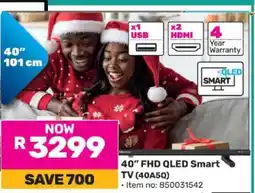 Game 40” FHD QLED Smart TV (40A5Q) offer