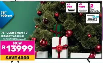 Game 75 QLED Smart TV offer
