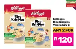 Game Kellogg's Rice Krispies Vanilla 500 g offer