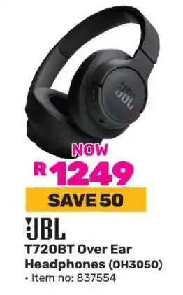 Game JBL T720BT Over Ear Headphones (0H3050) offer