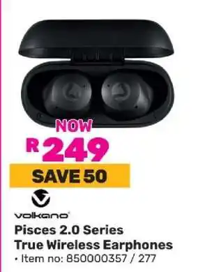 Game Volkano Pisces 2.0 Series True Wireless Earphones offer