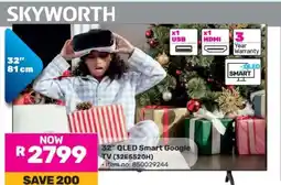 Game SKYWORTH 32 QLED Smart Google TV offer