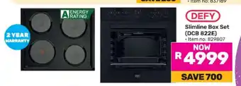 Game Defy Slimline Box Set DCB 822E offer