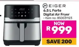 Game Eiger 6.5 L Forte Digital Air Fryer offer