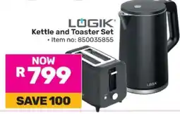 Game LOGIK Kettle and Toaster Set offer