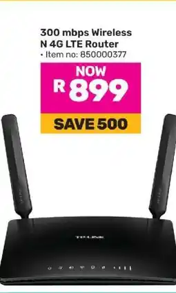 Game 300 Mbps Wireless N 4G LTE Router offer