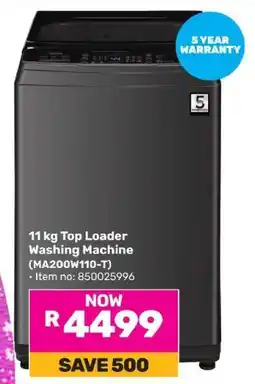 Game 11 kg Top Loader Washing Machine (MA200W110-T) offer