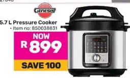 Game Genesis 5.7 L Pressure Cooker offer