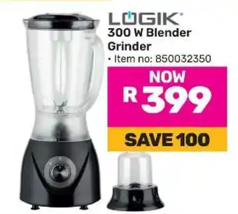 Game LOGIK 300 W Blender Grinder offer