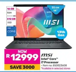 Game MSI Laptop offer