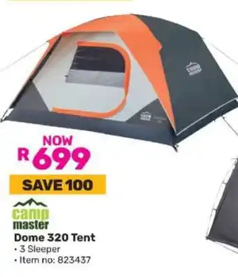 Game Camp Master Dome 320 Tent offer