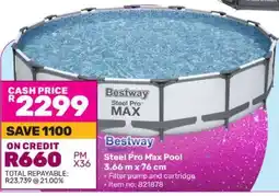 Game Bestway Steel Pro Max Pool offer