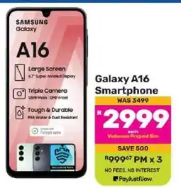 Game Galaxy A16 Smartphone offer