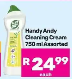 Game Handy Andy Cleaning Cream 750 ml Assorted offer
