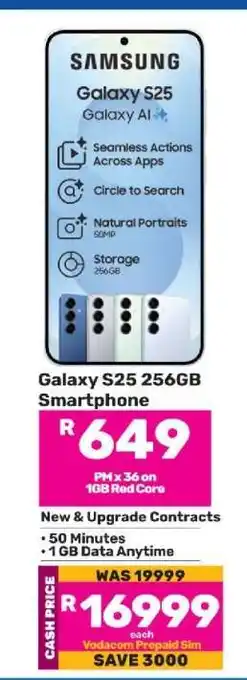 Game Galaxy S25 256GB Smartphone offer