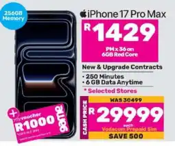 Game iPhone 17 Pro Max offer