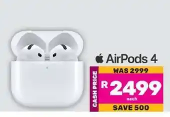 Game Apple AirPods 4 offer