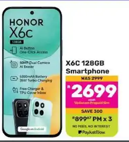 Game X6C 128GB Smartphone offer