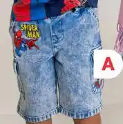 PEP Boys Character Denim Shorts 2-7 Years-Each offer