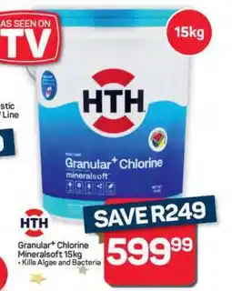 Pick n Pay Hypermarket HTH Granular+ Chlorine Mineralsoft 15kg offer