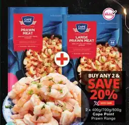 Checkers Cape Point Prawn Range offer