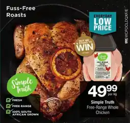 Checkers Simple Truth Free-Range Whole Chicken offer