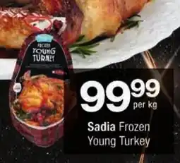 Checkers Sadia Frozen Young Turkey offer