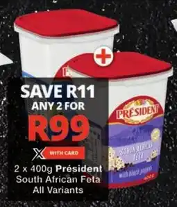Checkers Président South African Feta All Variants offer