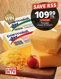 Checkers Parmalat Cheese All Variants offer