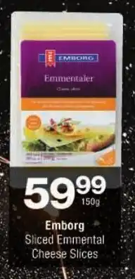 Checkers Emborg Sliced Emmental Cheese Slices offer