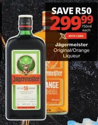 Jägermeister Original/ Orange Liqueur