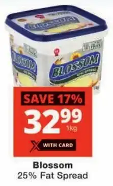 Checkers Blossom 25% Fat Spread offer