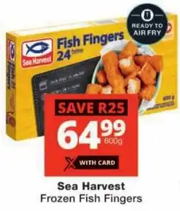 Checkers Sea Harvest Frozen Fish Fingers offer