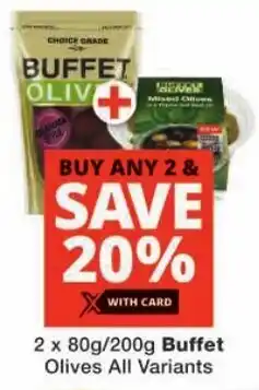 Checkers Buffet Olives All Variants offer