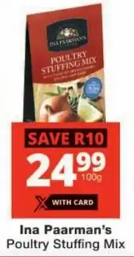 Checkers Ina Paarman's Poultry Stuffing Mix offer